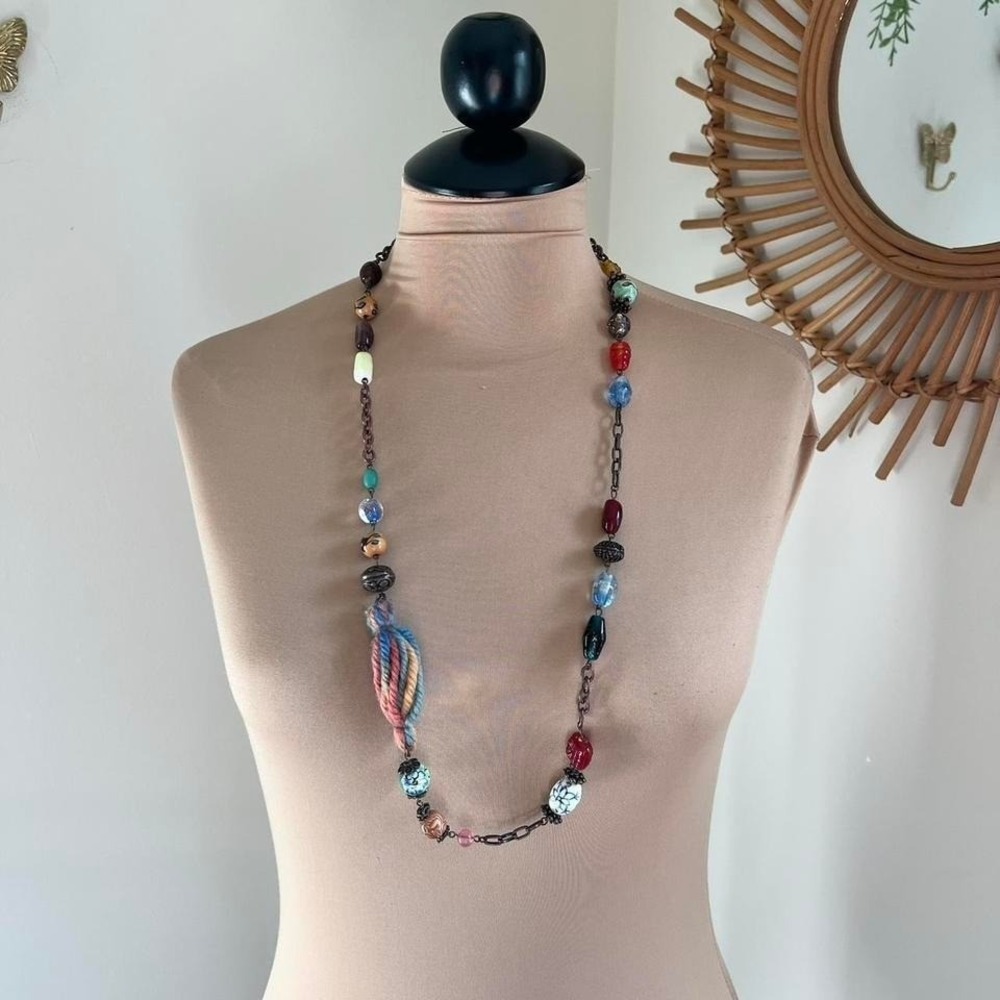 Vintage‎ Art Deco Beaded Necklace